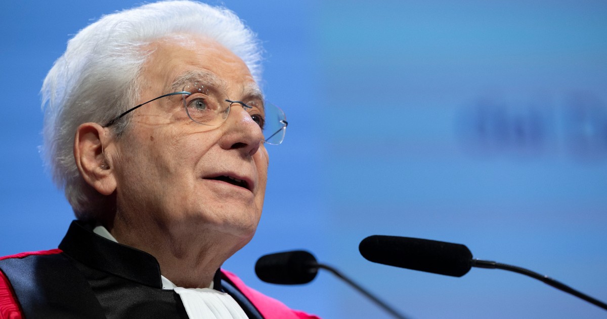 Mattarella: “Neo feudatari del terzo millennio vogliono beni comuni come lo spazio. Le organizzazioni internazionali vanno difese, il protezionismo porta alla guerra”