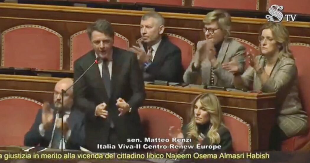 Almasri, Renzi: “Se Delmastro vede il suo curriculum lo propone al Dap. Meloni? Non è la lady di ferro, è l’uomo di burro”