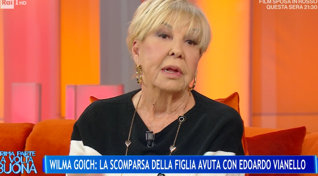 “Edoardo Vianello non c’era quando è morta nostra figlia. Sapeva che mancavano poche ore e non è venuto”: il duro sfogo di Wilma Goich a “La volta buona”