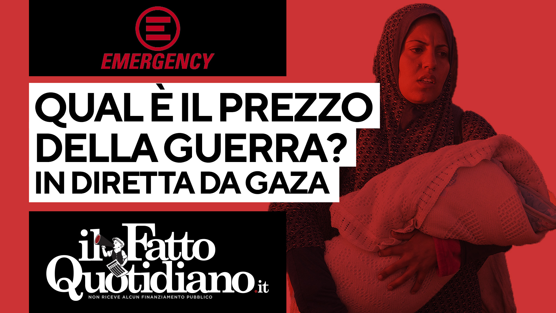 Gaza, qual è il prezzo della guerra? La diretta con Emergency in collegamento dalla Striscia