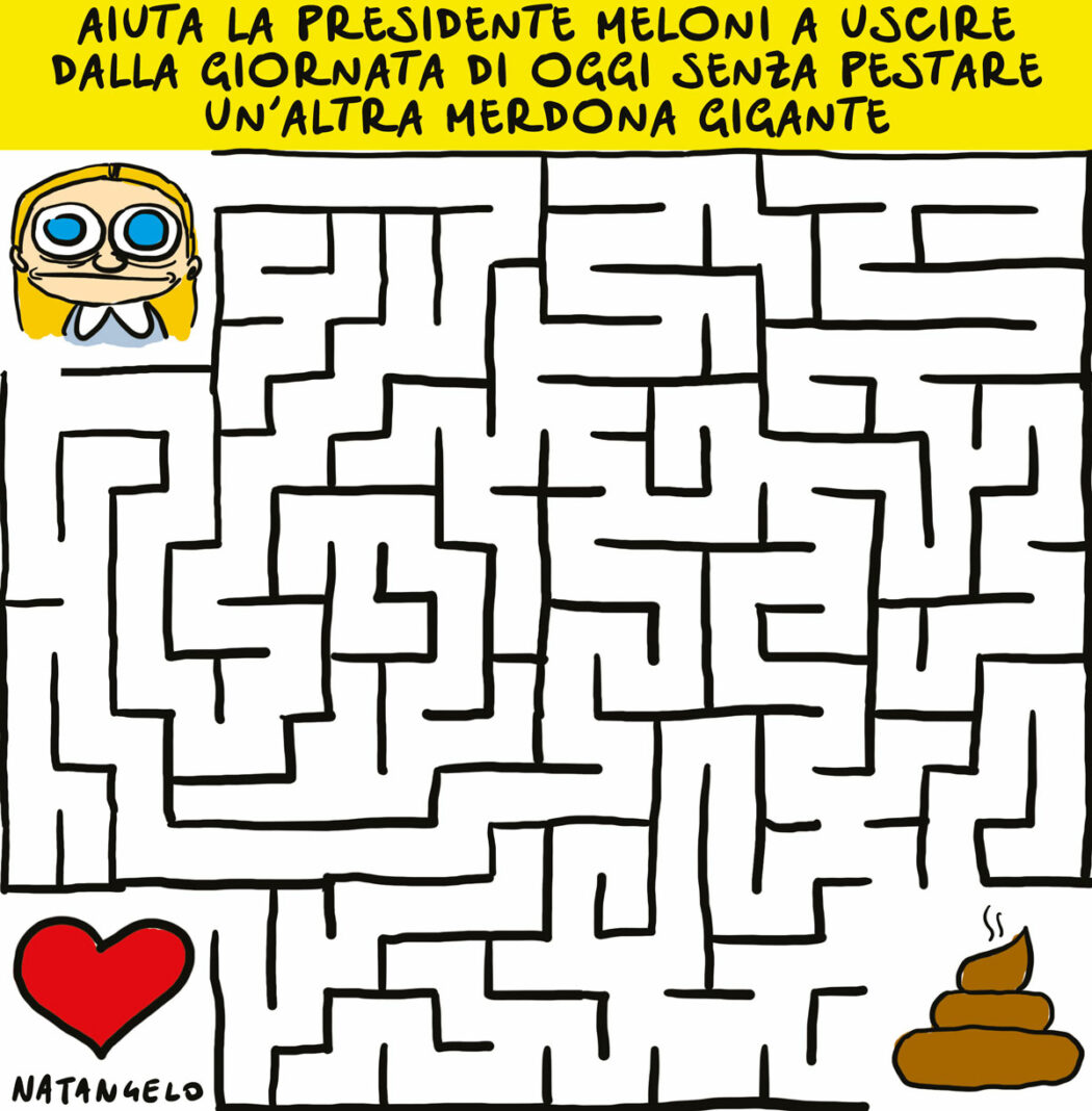 La vignetta di Natangelo