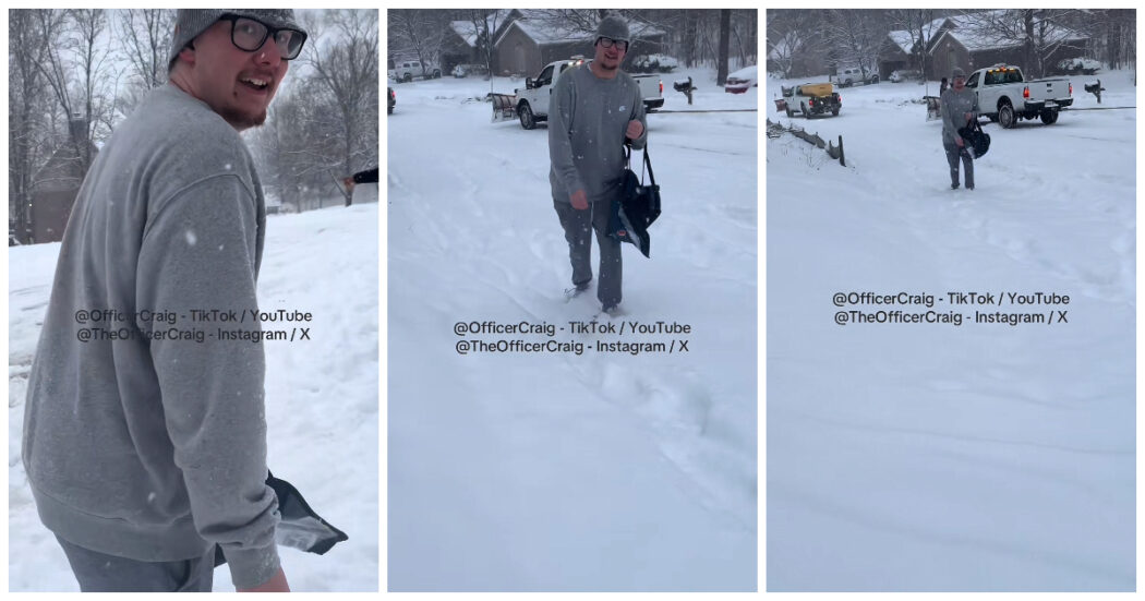 Affronta a piedi la tempesta di neve per consegnare pizze per 2 dollari di mancia. Sui social scatta la raccolta fondi: la cifra raggiunta è incredibile