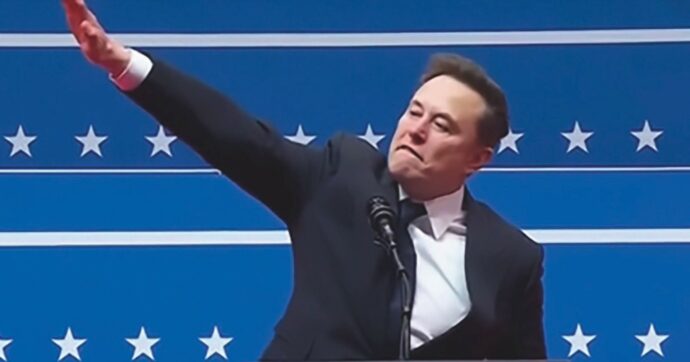 Il “saluto romano” di Elon Musk mette tutti all’angolo del ridicolo