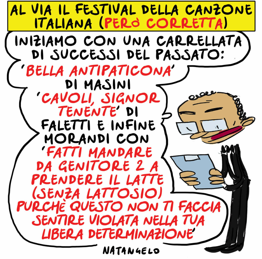 La vignetta di Natangelo