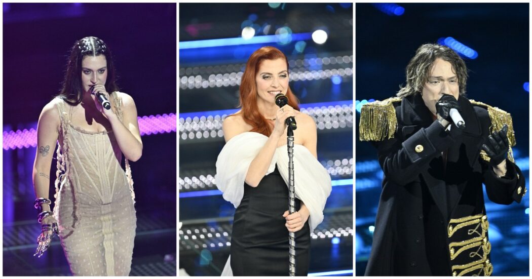 Sanremo 2025, le pagelle ai look della prima serata – Irama gronda sudore sotto al pastrano, Giorgia fatina sexy in Dior. Elodie ammalia l’Ariston