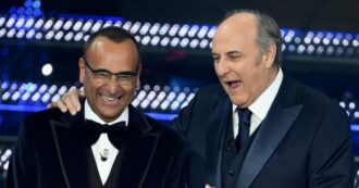 Copertina di Sanremo si gioca il Papa. Video messaggio per la pace