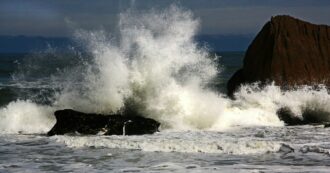 Copertina di Forti trombe marine sullo Stretto, ma c’è chi pensa al Ponte…