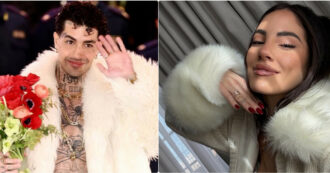 Copertina di Tony Effe e Giulia De Lellis, proposta di matrimonio a Sanremo? Il rapper rompe il silenzio