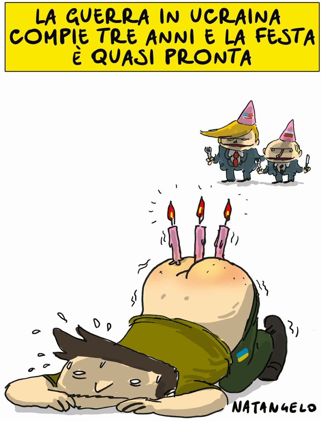 La vignetta di Natangelo