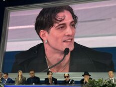 Copertina di Sanremo 2025, Damiano David: “Sul palco non sarò solo. Ci sarà un grande talento ma non dico altro”