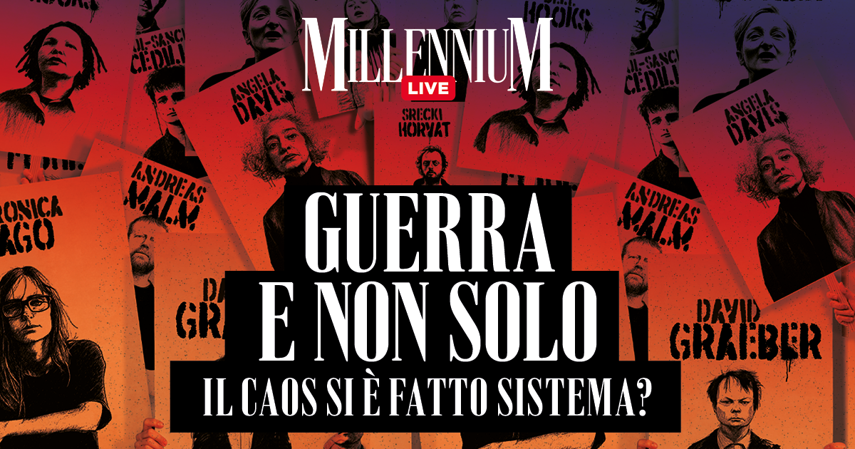 Guerre e non solo: il caos si è fatto sistema? La diretta di Millennium Live con Raúl Sánchez Cedillo