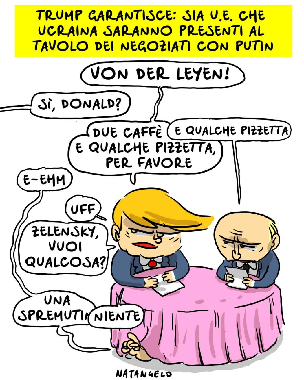 La vignetta di Natangelo