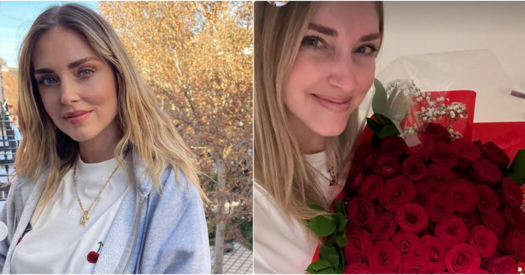 Chiara Ferragni torna da Dubai e trova un mazzo di rose rosse: la sorpresa per San Valentino