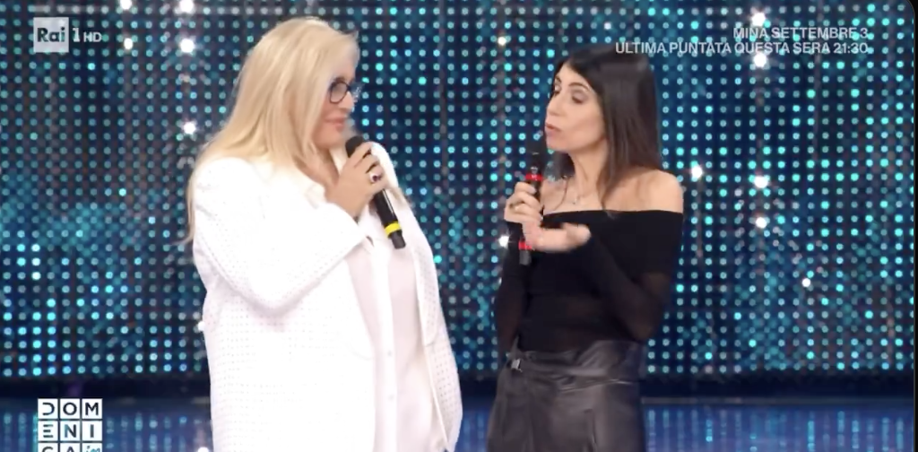 Giorgia a Domenica In: “Mi dicevano che non sapevo cantare, le lacrime sono state liberatorie”. Poi l’ironia di Mara Venier su Alessia Marcuzzi: “Aveva bisogno di calore”