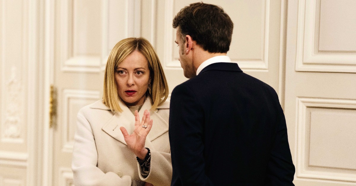 med9 meloni non andr224 al vertice in slovenia irritazione per la visita di stato di macron
