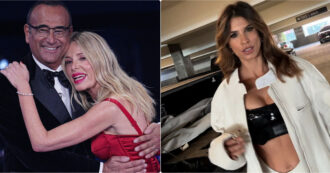 Copertina di “Devi condurre un’edizione intera”: Elisabetta Canalis difende Alessia Marcuzzi dopo le feroci critiche per Sanremo