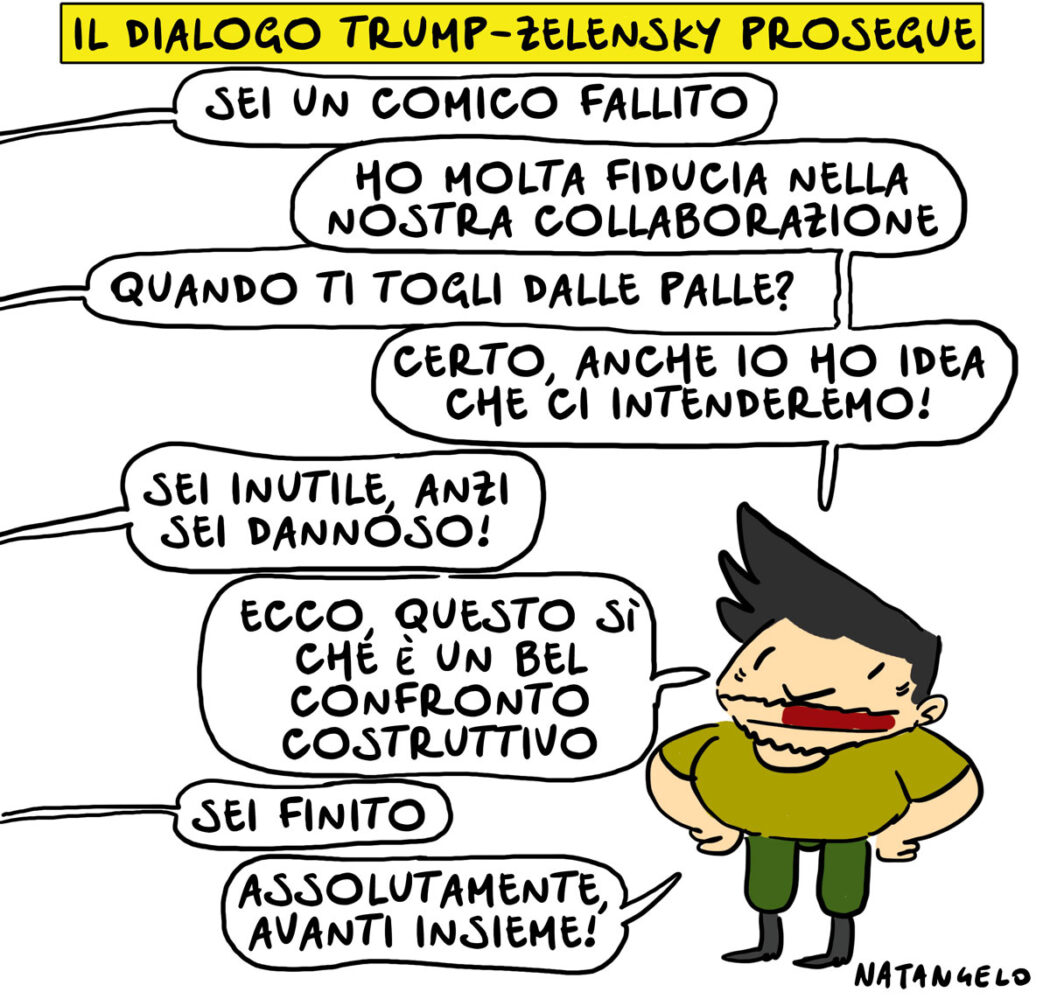La vignetta di Natangelo
