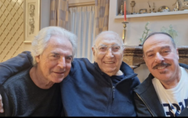 Copertina di Pippo Baudo torna sui social, la foto con Tullio Solenghi e Massimo Lopez: “Quanto manchi alla tv”. Ecco come sta il conduttore