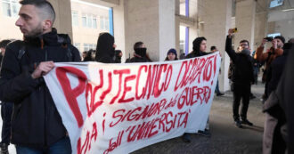 Copertina di Gli studenti  del Politecnico contestano Tajani per Gaza