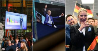 Copertina di Germania, Cdu è il primo partito al 29%. Merz: “Governo stabile al più presto possibile”. L’Afd seconda arriva al 20 ed esulta: “Vittoria storica”