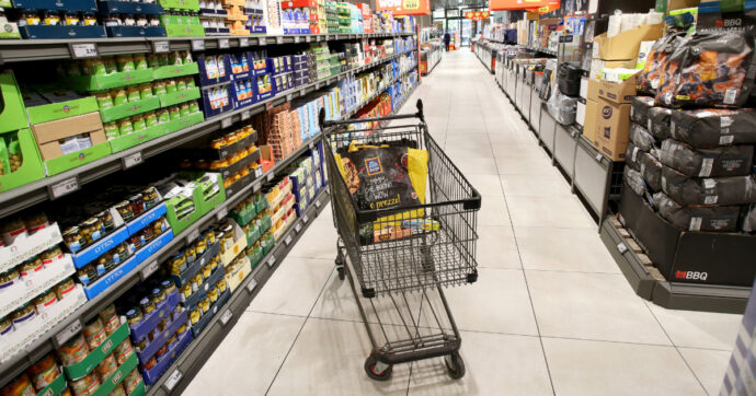 Salgono ancora i costi del carrello della spesa: a giugno +2,8%, alimentari a +4,2%. “Impatto devastante sul potere d’acquisto”