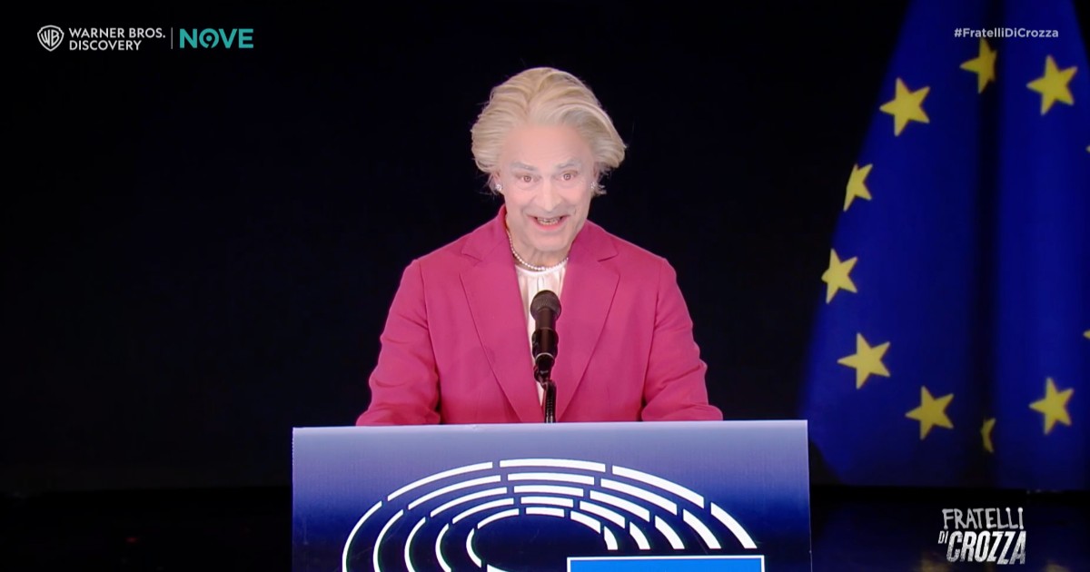 Crozza Von der Leyen: “Un piano per distruggere l’Europa? Ma non bastava il nostro?”