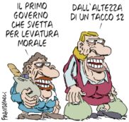 Copertina di La vignetta di Franzaroli