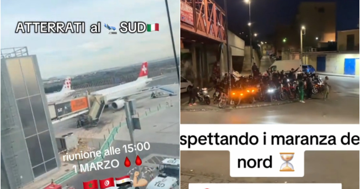 “Sud preparati, arrivano i maranza e sarà guerra”, “Vi aspettiamo a Napoli, ma non vi servirà il biglietto di ritorno”: la sfida su TikTok è virale