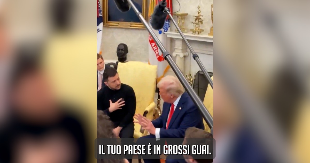 “Posso rispondere?”, “Hai parlato abbastanza”: la lite tra Trump e Zelensky nello Studio Ovale davanti ai cronisti. Il video