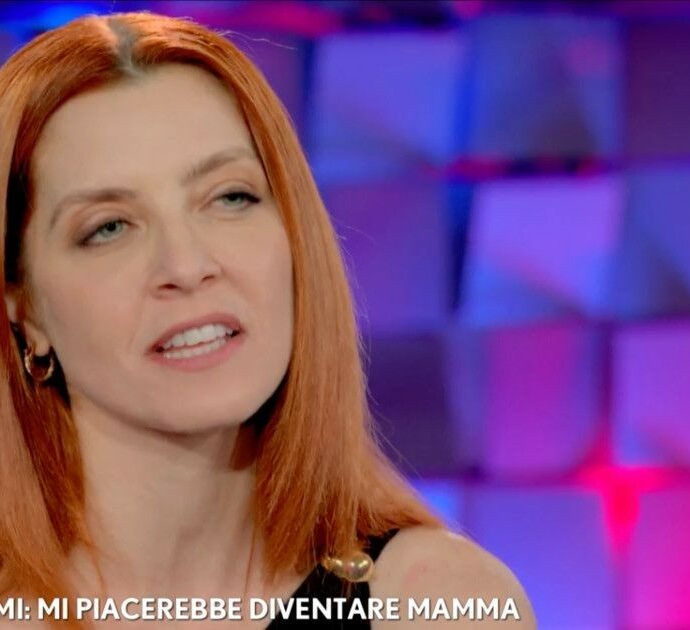 “Il pensiero di diventare mamma mi sveglia la notte, spero di essere ancora in tempo”: la confessione di Noemi a Verissimo