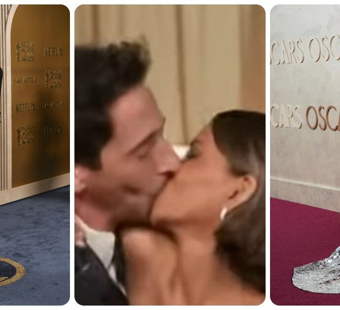 Oscar 2025, il bacio di Halle Berry ad Adrien Brody infiamma il red carpet