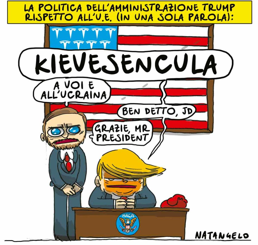 La vignetta di Natangelo