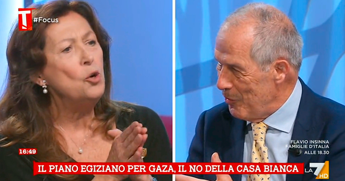 Gaza, secondo il generale Tricarico “le azioni di Israele si sono svolte nel rispetto delle regole e delle vite umane”. Scontro con Lasorella a La7