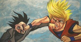 Copertina di L’eterno cartoon dei buoni e dei cattivi sui vecchi media