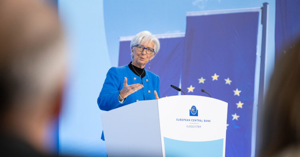 La Bce riduce il costo del denaro dello 0,25. Lagarde: “Aumento spesa per difesa può aiutare il Pil”