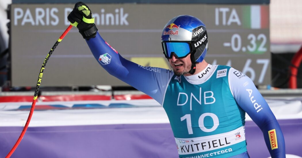 Sci, Dominik Paris vince il SuperG di Kvitfjell: secondo successo in Norvegia dopo quello di venerdì in discesa