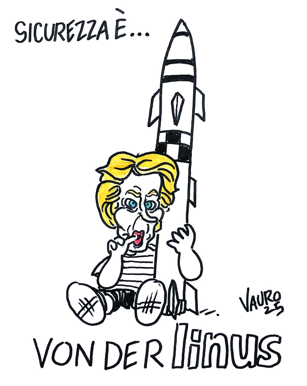 La vignetta di Vauro