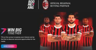 Copertina di Il Milan fa un accordo con “Boomerang”,  un sito sulla lista nera