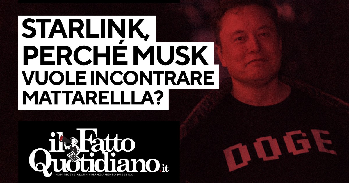 Starlink e l’affare da 1,5 miliardi, perché Musk vuole incontrare Mattarella? Segui la diretta