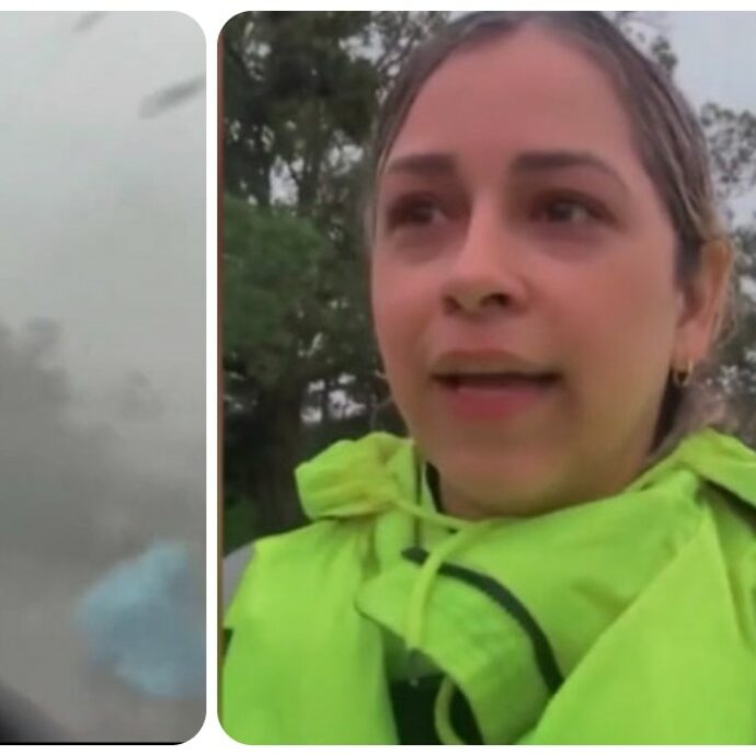 “Non potevo fuggire. È stato terribile”: una donna terrorizzata bloccata in auto dal tornado – IL VIDEO