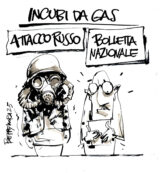 Copertina di La vignetta di Beppe Mora