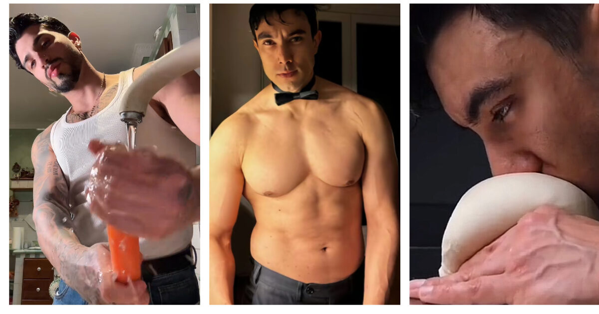 Addominali scolpiti, baci, movimenti hard e occhiolini: non è OnlyFans, ma la nuova frontiera della cucina sexy. Il fenomeno da Cedrik Lorenzen a Manny HP