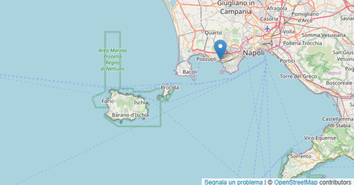 terremoto di magnitudo 3 ai campi flegrei la scossa avvertita in diversi comuni