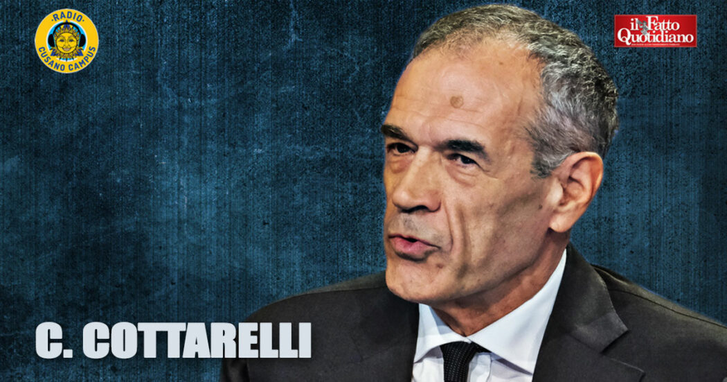 Riarmo europeo, Cottarelli: “800 miliardi in armi sono troppi, rischiano di far aumentare per l’Italia il rapporto tra debito pubblico e Pil”