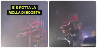Copertina di “Dopo anni di onorato servizio, ieri sera la molla di Boosta ci ha salutati”: il tonfo al suolo durante il live dei Subsonica