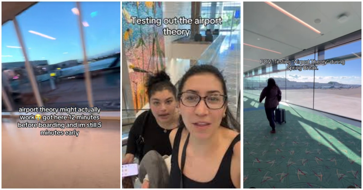 “Airport Theory”: la folle sfida TikTok che ti fa arrivare in aeroporto 15 minuti prima della chiusura del gate