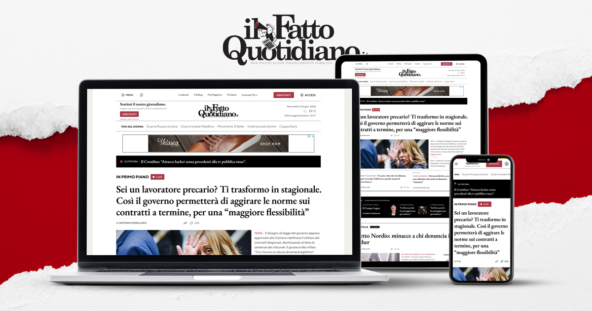 Il Fatto Quotidiano online da oggi è più chiaro e moderno. Per continuare a crescere raccontando quello che gli altri non dicono