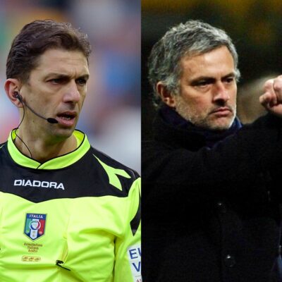 Copertina di Tagliavento e le manette di Mou: "Arbitrai alla perfezione"