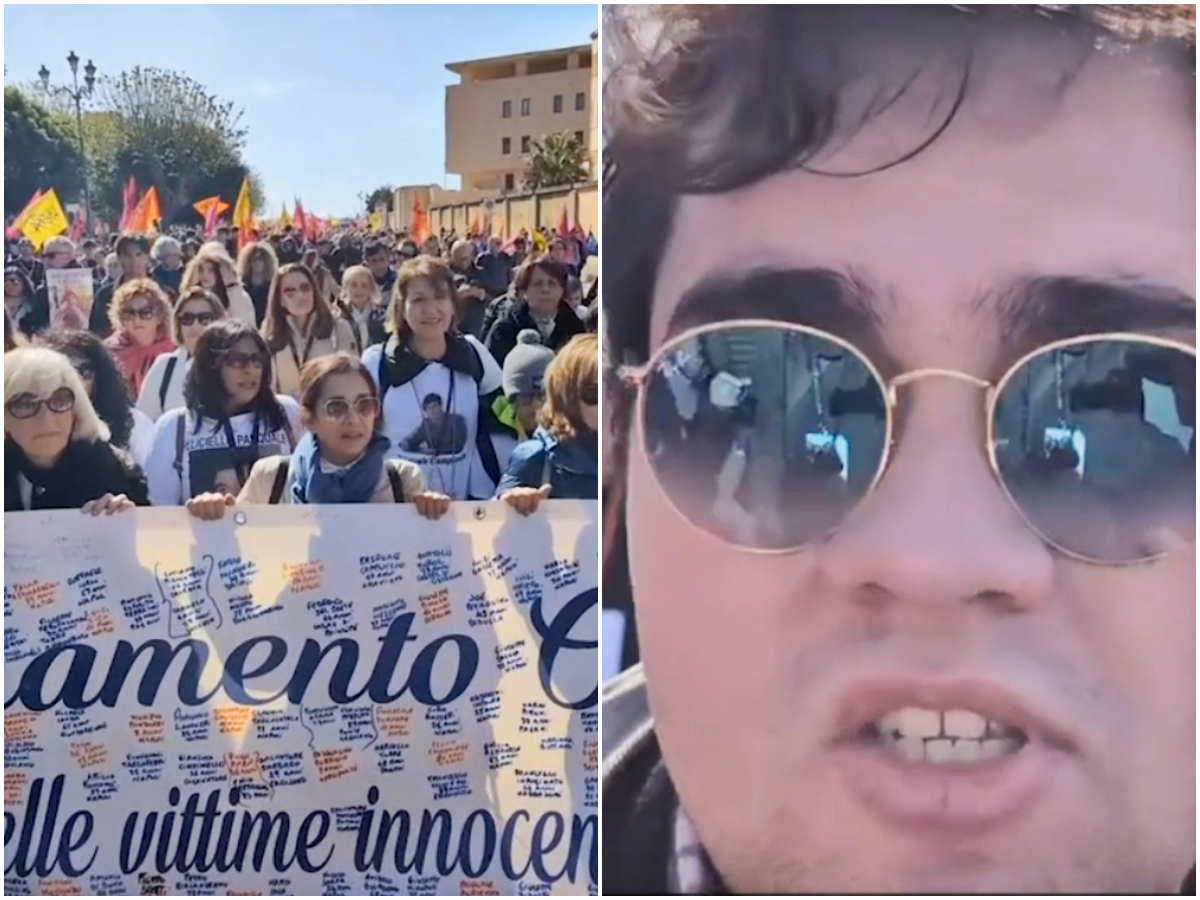 Giornata vittime della mafia a Trapani, il video del corteo. Nino Morana: “Omicidio di mia zia prescritto”