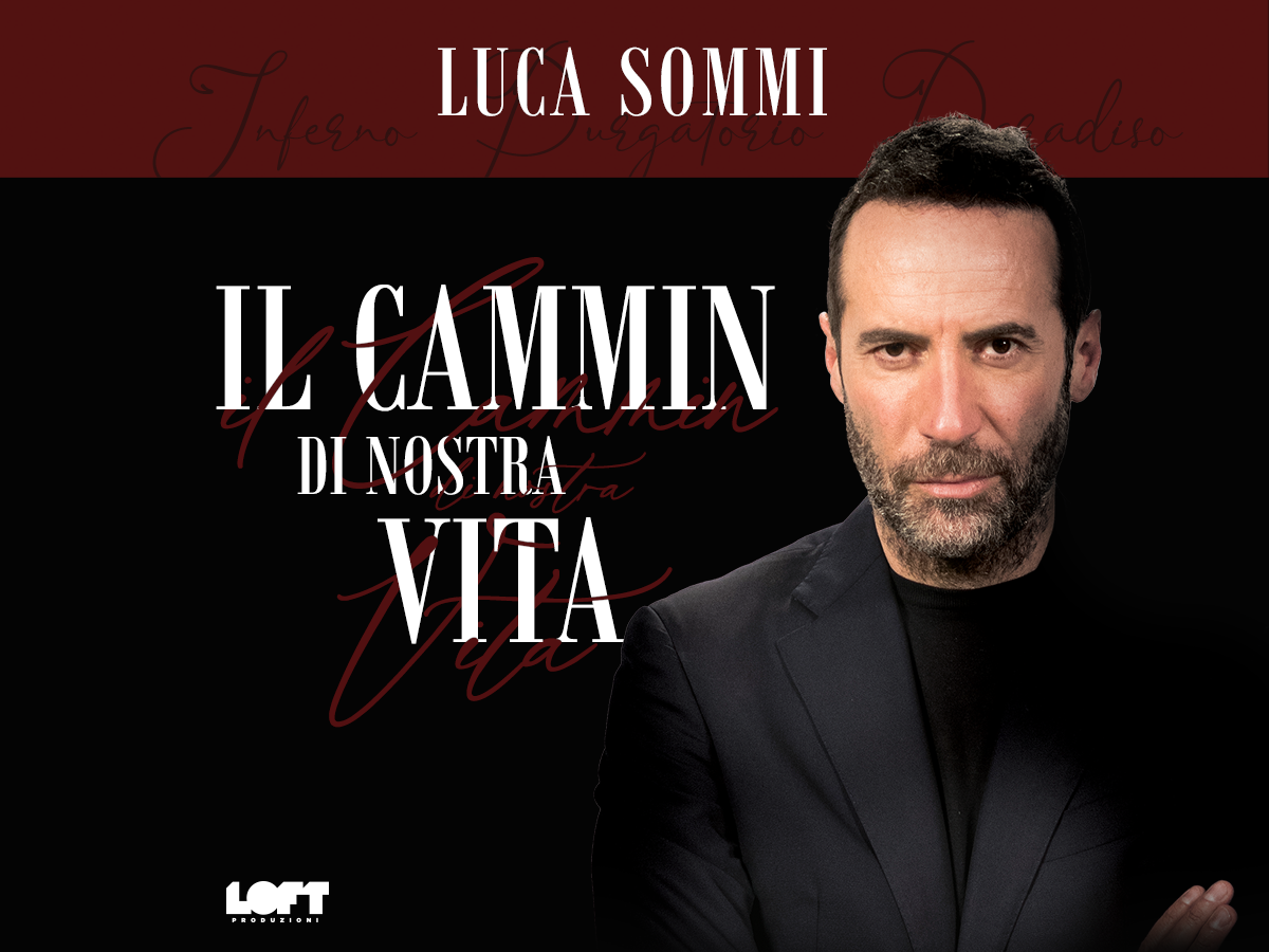 Luca Sommi in ‘Il cammin di nostra vita’, il monologo a teatro sulla Divina Commedia